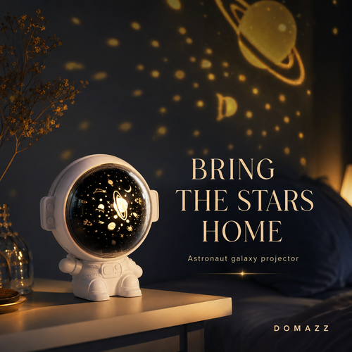 DOMAZZ Astronaut Galaxy Projector commercial product image