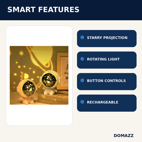 DOMAZZ Astronaut Galaxy Projector key features