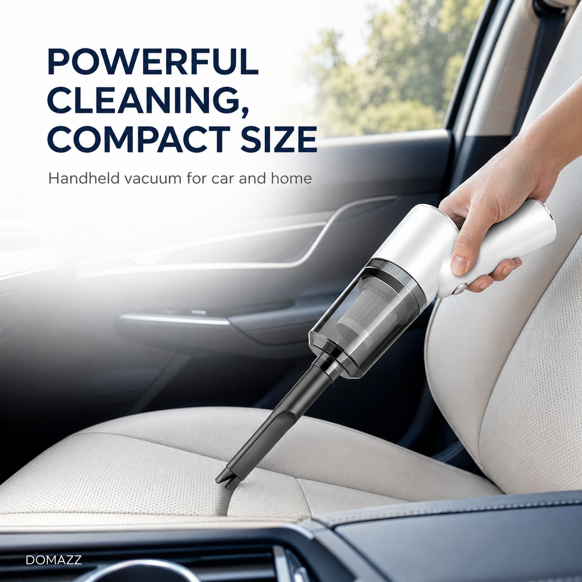 DOMAZZ Wireless Car Vacuum commercial product image